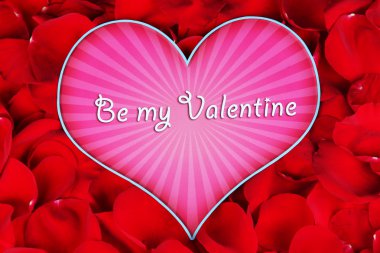 gül yaprakları yakın çekim arka plan üzerinde kart