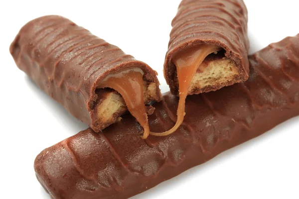 Delicious chocolate bars close up — Stock Photo, Image