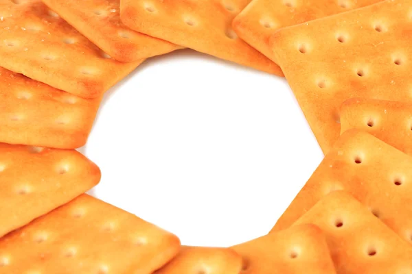 Heerlijke crackers close-up — Stockfoto