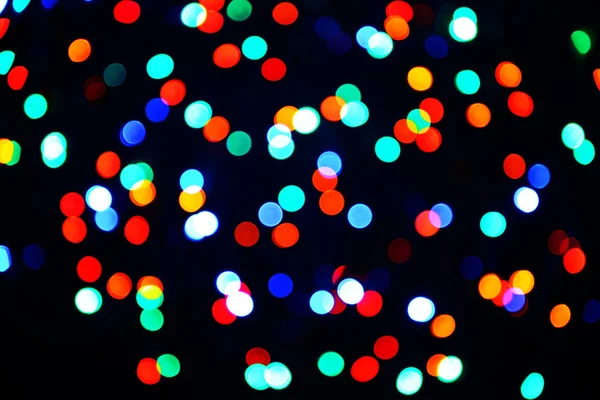 Sfondo festivo di luci — Foto Stock