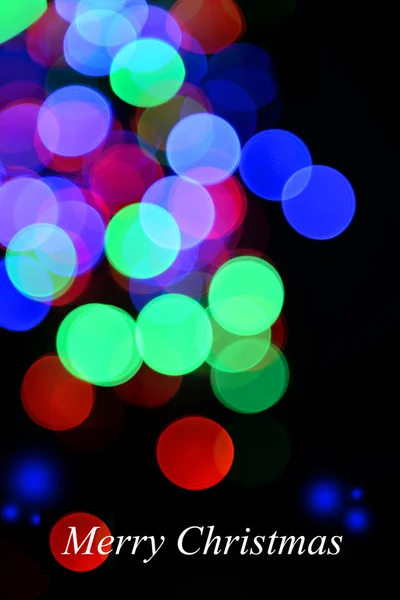 Festive background of lights — Stock Photo, Image