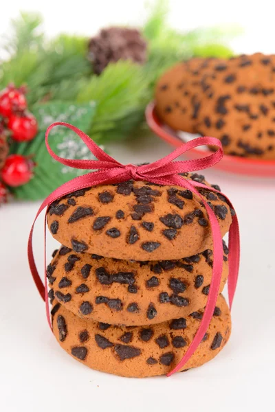 Zoete cookies op tabel close-up — Stockfoto