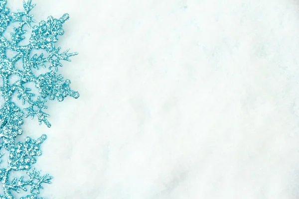 Υπόβαθρο στο χιόνι το χειμώνα, κοντινό πλάνο — Φωτογραφία Αρχείου