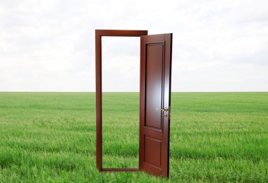 açık kapı alanında yeni bir hayat için