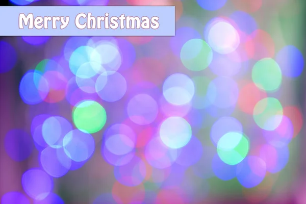 Festive background of lights — Stock Photo, Image