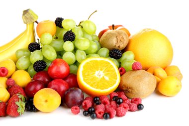 Taze meyve ve böğürtlen