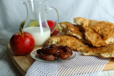 Ramazan tablonun kavramsal fotoğraf