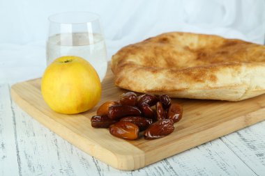 Ramazan tablonun kavramsal fotoğraf