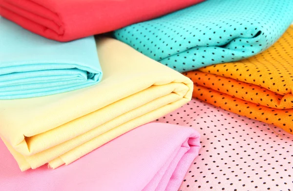 Cloth fabrics close up — Stock Photo, Image