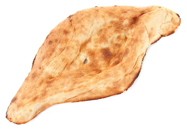 Pane pita isolato su bianco — Foto Stock