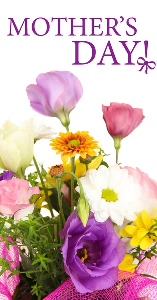 Beautiful flowers on bright background — Stock Photo, Image