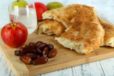 Ramazan tablonun kavramsal fotoğraf