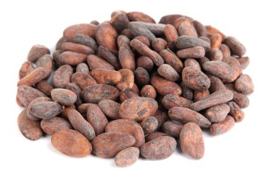 Beyaz kakao çekirdekleri.