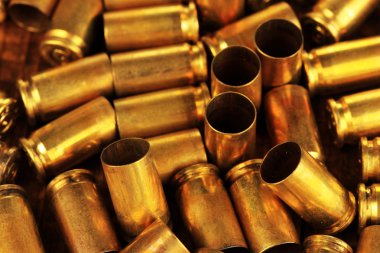 av tüfeği kartuşu yakın çekim arka plan