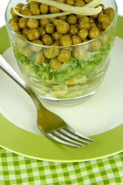 Ensalada sabrosa con verduras frescas —  Fotos de Stock