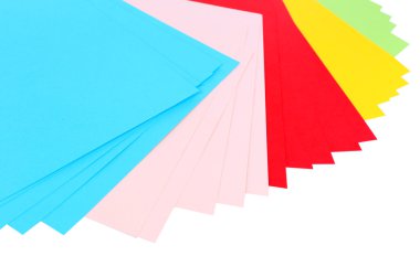 renkli sanat kağıt yakın çekim