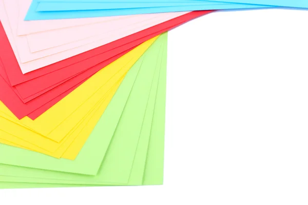 Colorful art paper close up — Stock Photo, Image