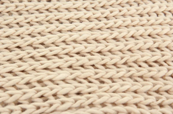 Warm knitted scarf close up — Stock Photo, Image