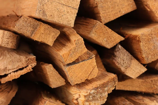 Stack of firewood close up — Stock Photo, Image