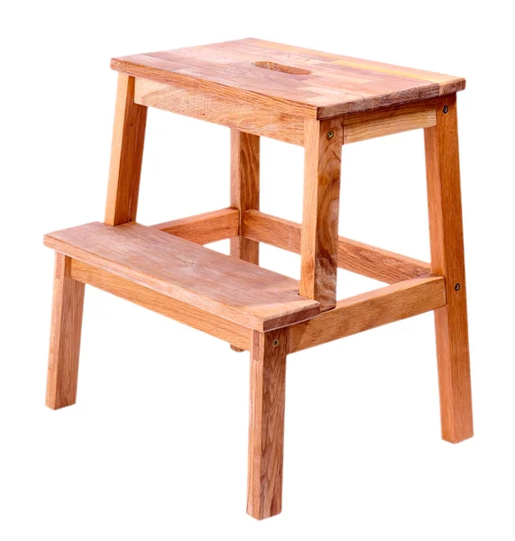 Small wooden ladder, isolated on white Stock Photo by ©belchonock 39505895