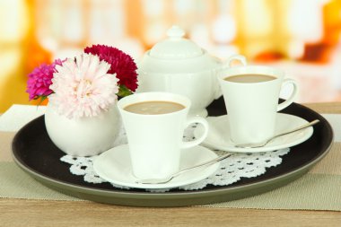 Kahve Tablo Café tepsi