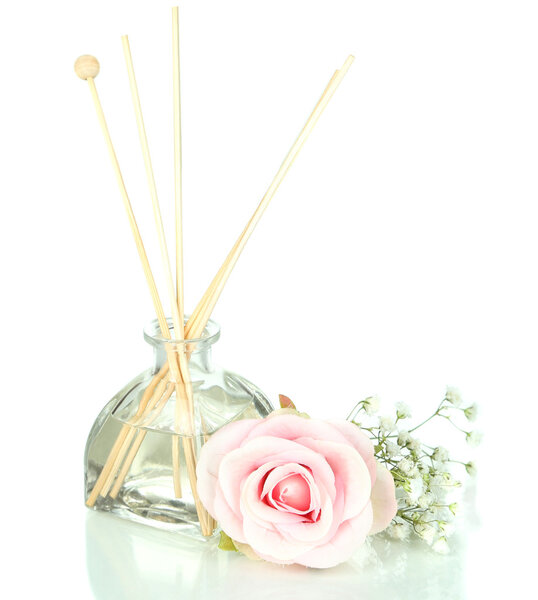 Aromatic sticks for home isolated on white