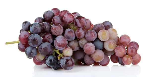 Fresh grape, isolated on white — Stock Photo, Image