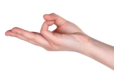 el yoga hareketi üzerinde beyaz izole