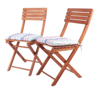 beyaz izole minder koltukları