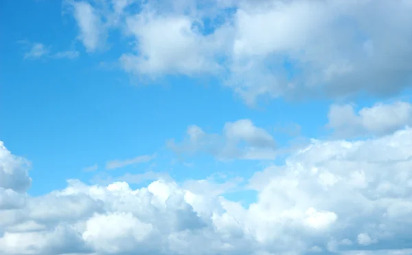 Blue sky with clouds Stock Photo