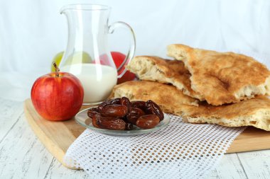 Ramazan tablonun kavramsal fotoğraf