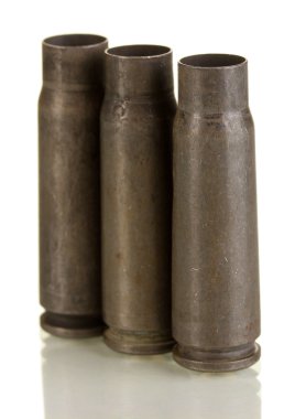 av tüfeği kartuş üzerinde beyaz izole