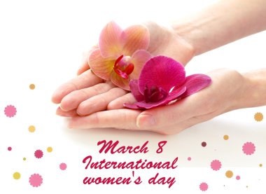 üzerine beyaz izole güzel orkide Çiçekler teslim