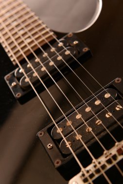elektro gitar, close up