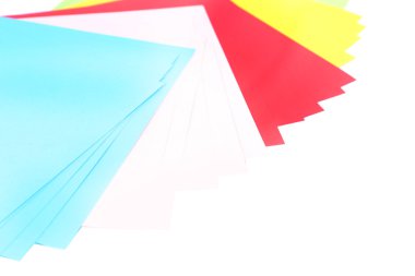 renkli sanat kağıt yakın çekim