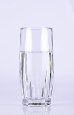 cam üzerine beyaz izole