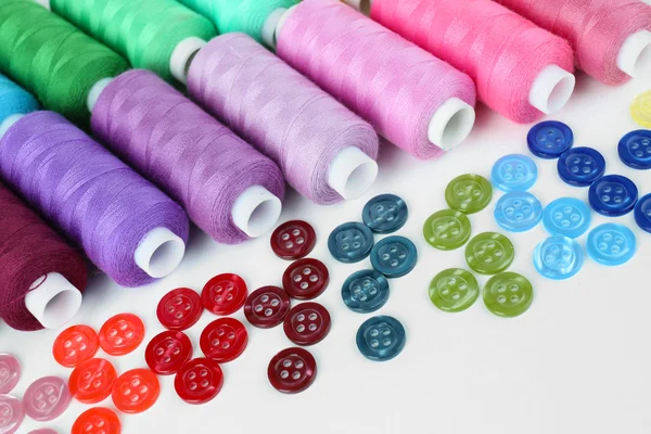 Sewing accessories close up — Stock Photo, Image