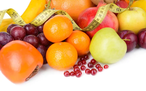 Surtido de frutas exóticas de cerca —  Fotos de Stock