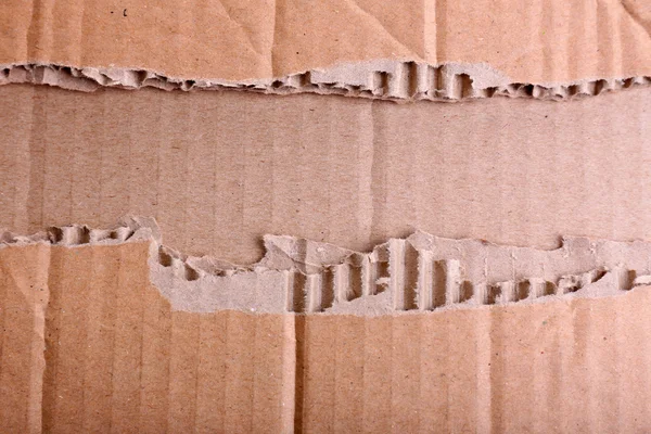 Cardboard for recycling close-up — Stock Photo, Image