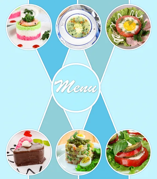 Restaurant menu — Stockfoto