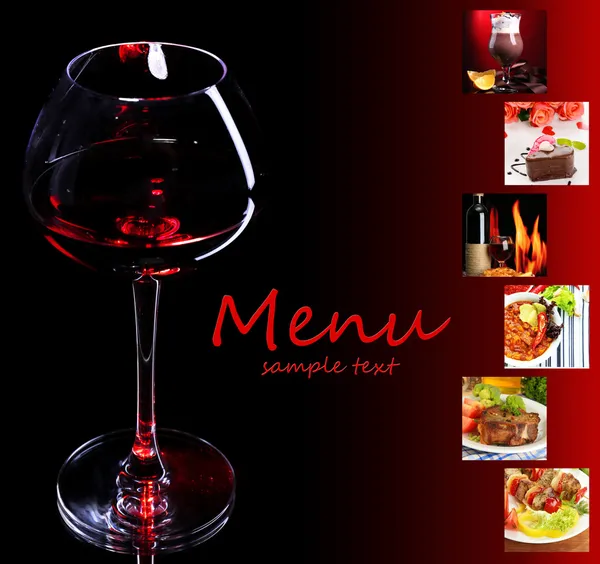 Restaurant menu — Stockfoto