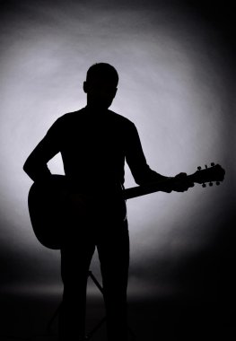 gitarist siluet