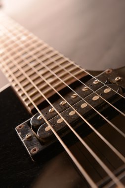 elektro gitar, close up