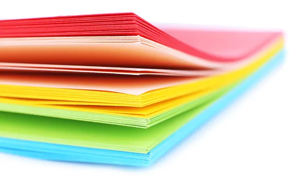 Colorful art paper close up — Stock Photo, Image