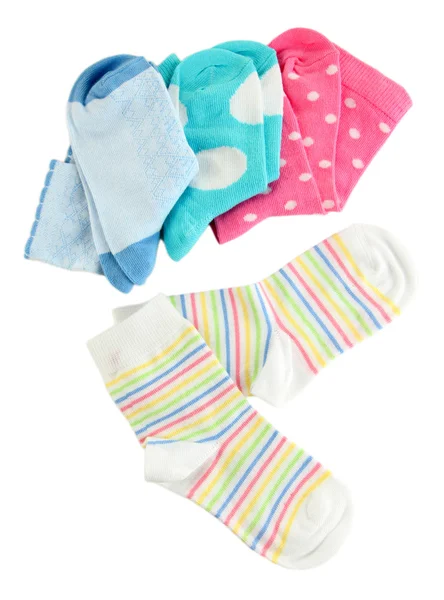 Socks isolated on white — Stock Photo, Image