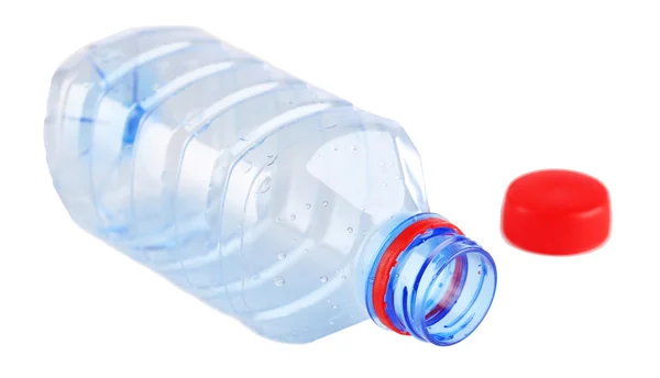 Plastic bottle isolated on white — Stock Photo, Image