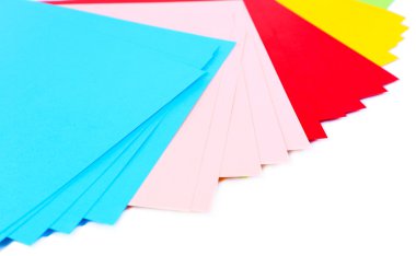 renkli sanat kağıt yakın çekim