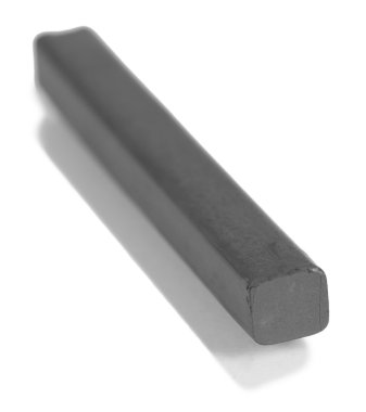 siyah üzerine beyaz izole karakalem çizimi