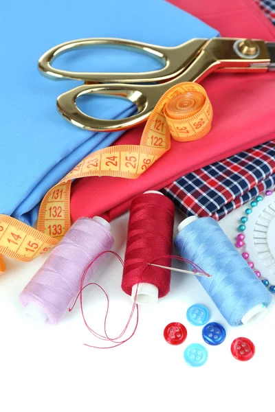 Sewing accessories close up — Stock Photo, Image