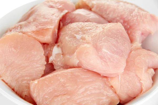 Raw 七面鳥のお肉をクローズ アップ — ストック写真